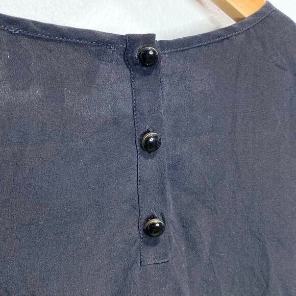 Sezane Aziliz Blouse In Black 4 - Picture 7 of 7